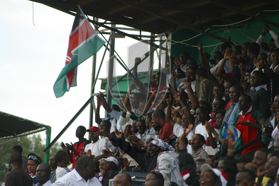 KEN v NAM - Kenya fans.JPG