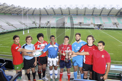 IRB Junior World Rugby Trophy Captains Photocall 2013