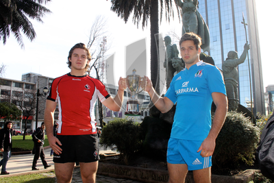 IRB Junior World Rugby Trophy Final Captains Photocall