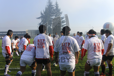 IRB Junior World Rugby Trophy Keep Rugby Clean Campaign 2013