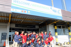 Team Arrival JWRT 2013 - Chile