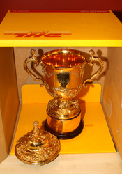 DHL Webb Ellis Cup trophy tour