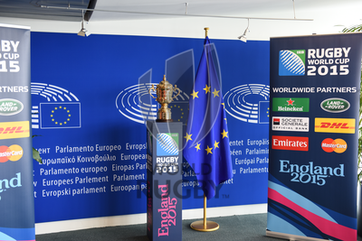 Webb Ellis Cup EU Parliament Strasbourg 2015