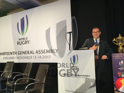 World Rugby General Assembly 2017 London Royal Garden Hotel
